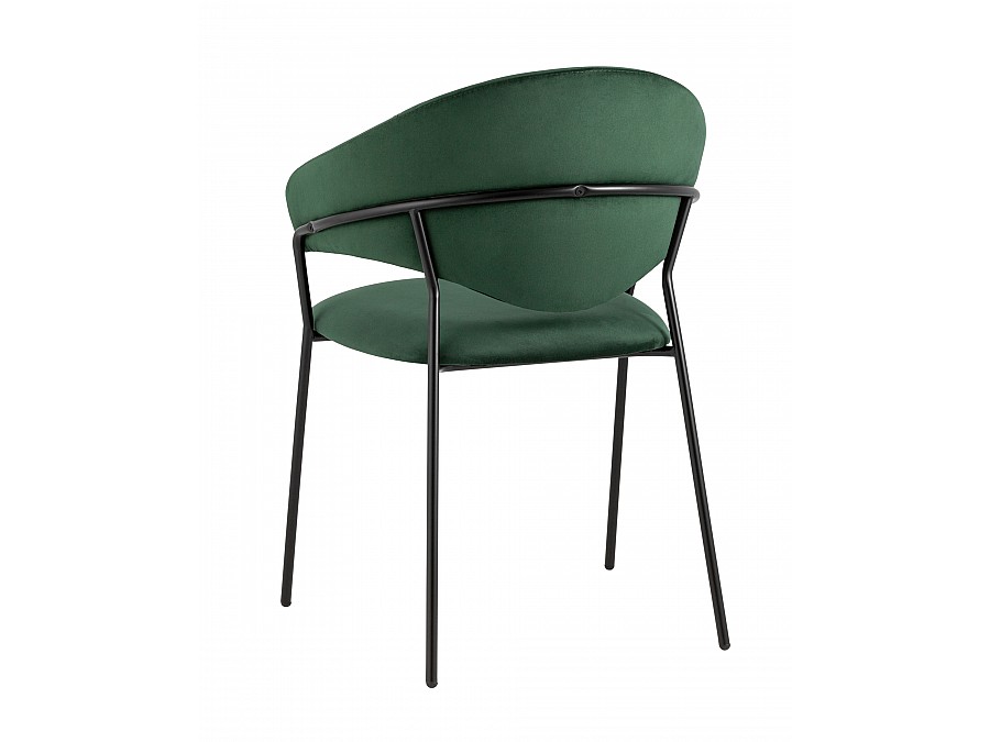 Стул Алексис велюр зелёный