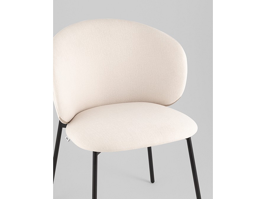 Стул Блейз велюр молочный