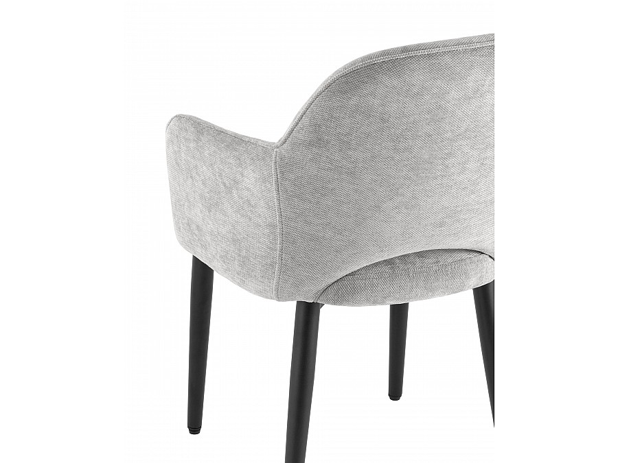 Стул Венера шенилл светло-серый