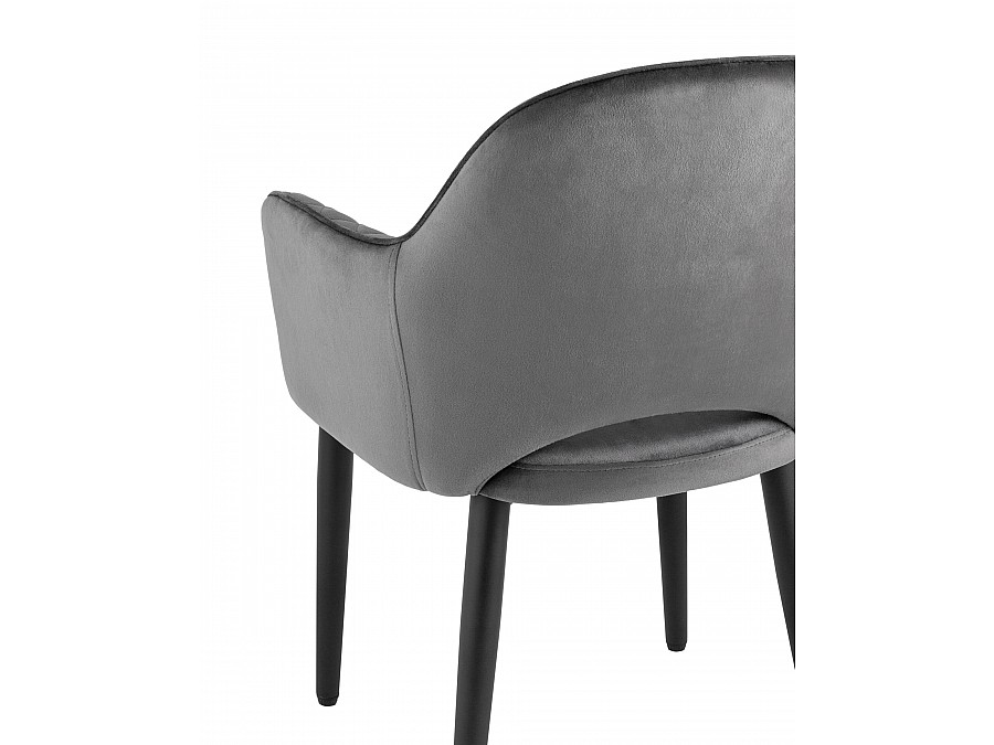 Стул Венера диамант NEW, велюр серый NP