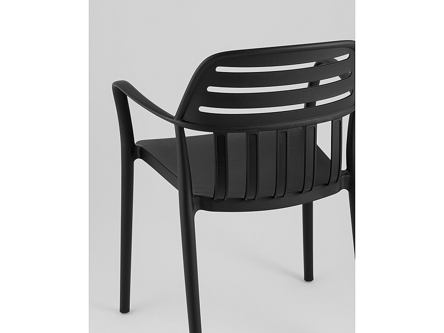 Стул Siena пластик черный