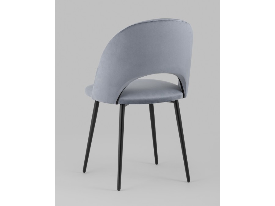 Стул Меган SN велюр серый