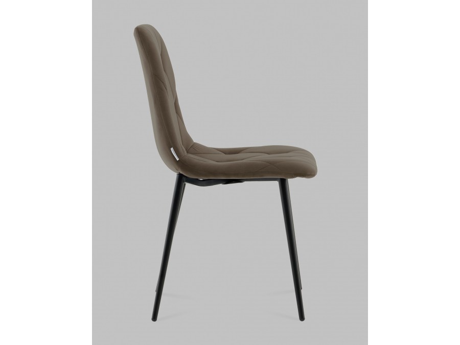 Стул Одди Diamond велюр тёмно-серый