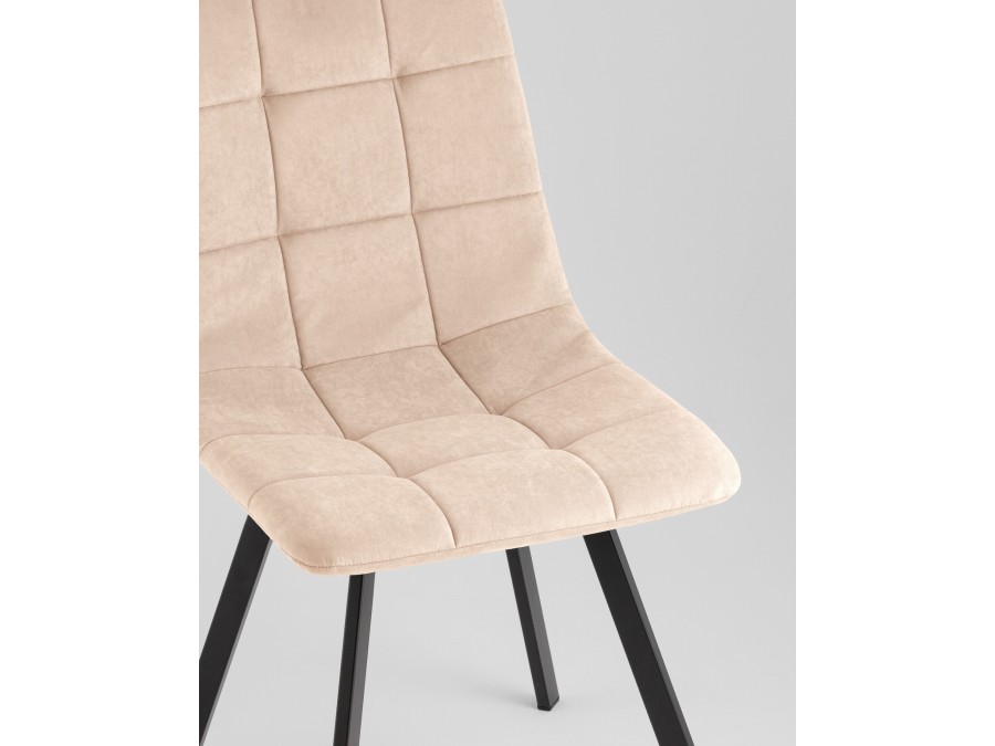 Стул Одди Original Square велюр бежевый