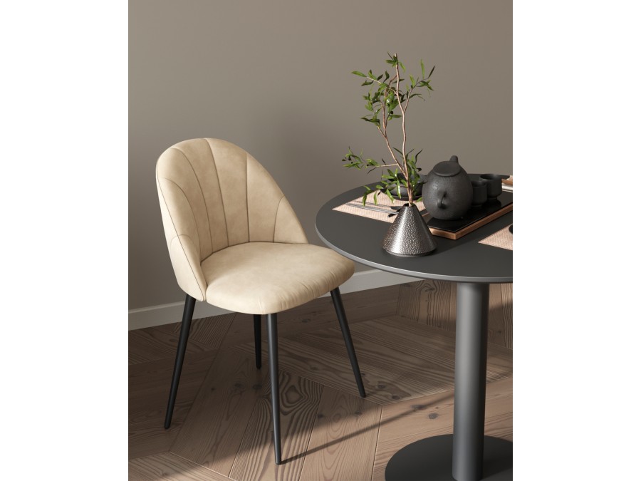 Стул Логан SN велюр бежевый