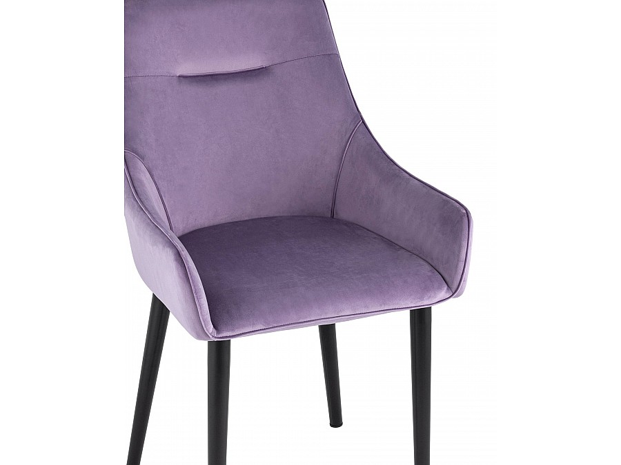 Стул Джоан велюр сиреневый