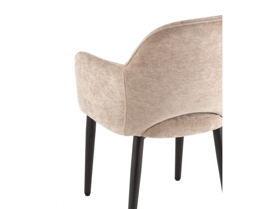 Стул Венера шенилл бежевый