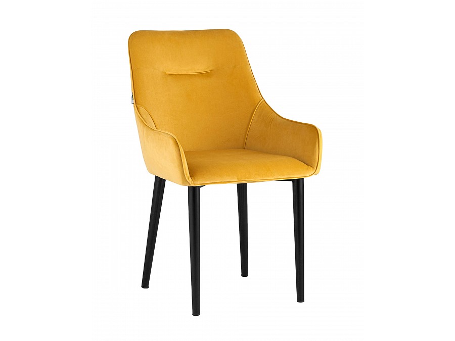Стул Джоан велюр оранжевый