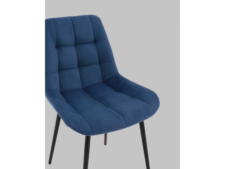 Стул Флекс N велюр синий