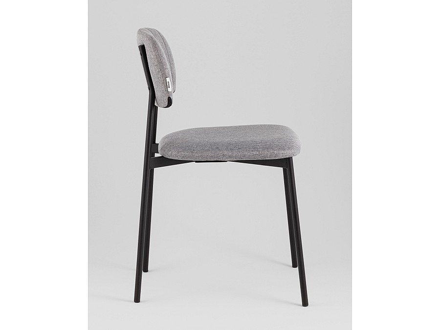 Стул Майло рогожка серый