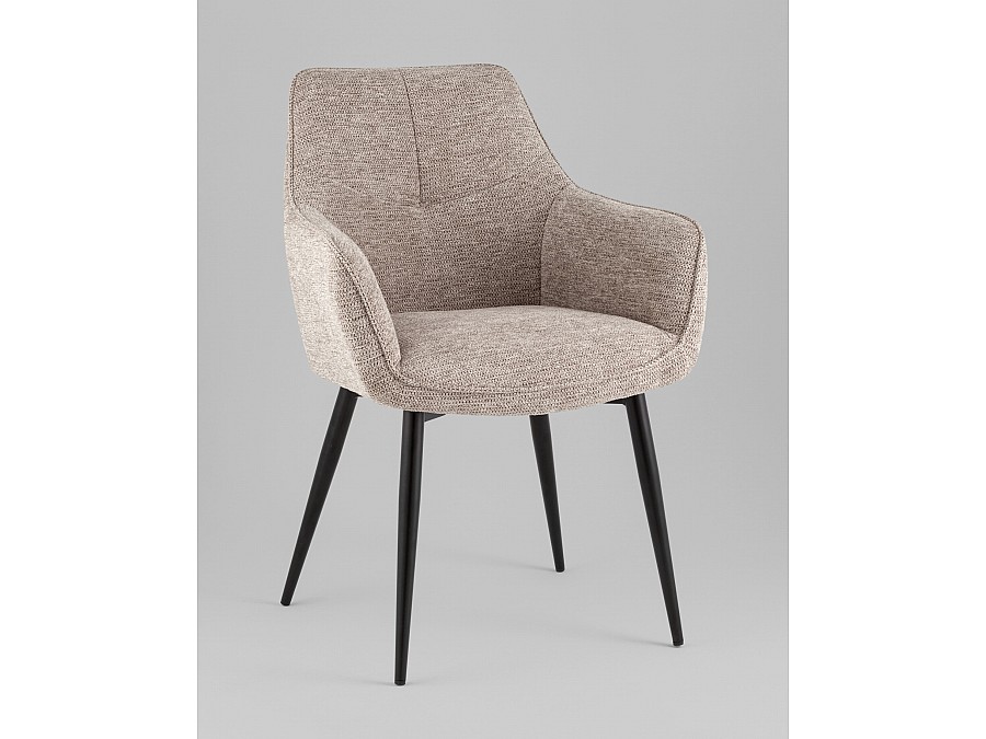 Стул обеденный Lynet рогожка светло-коричневый