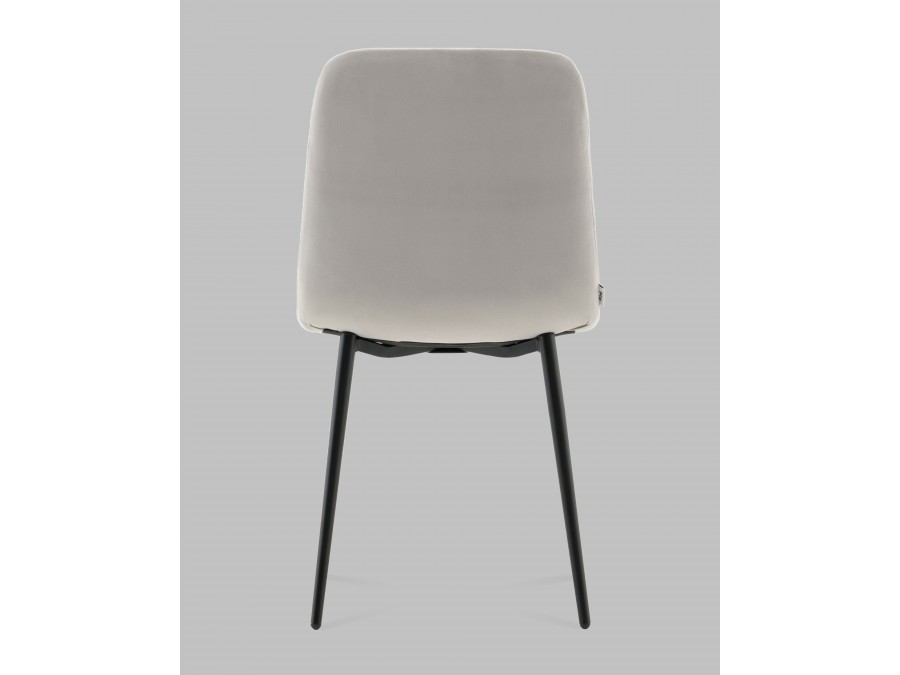 Стул Одди Diamond велюр светло-серый