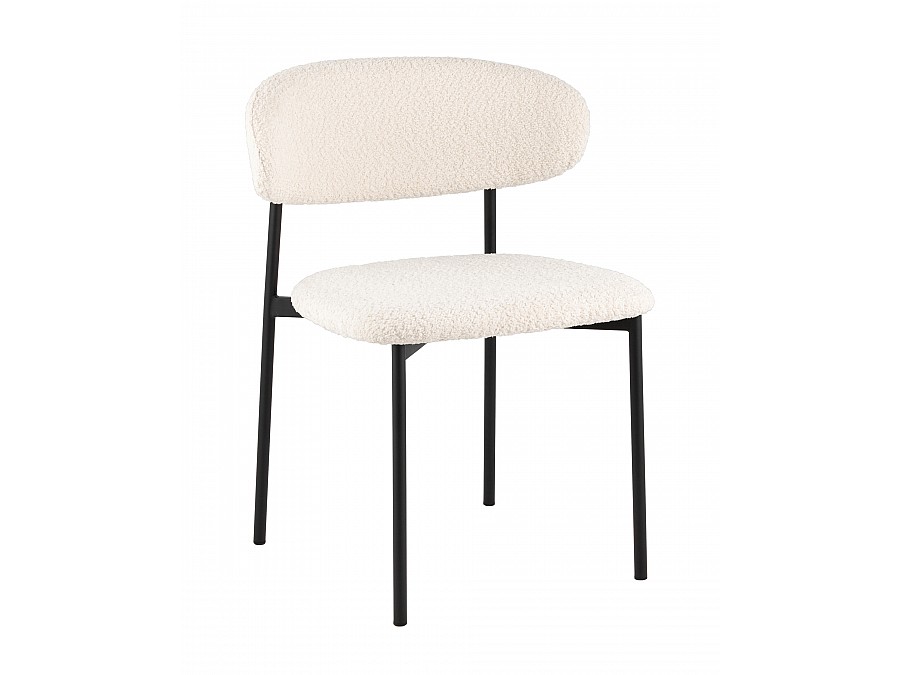 Стул Sevyn букле молочный