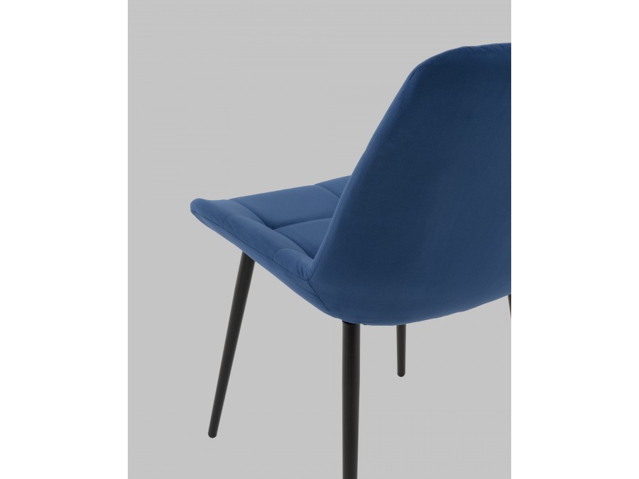 Стул Флекс N велюр синий