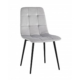 Стул Одди велюр светло-серый