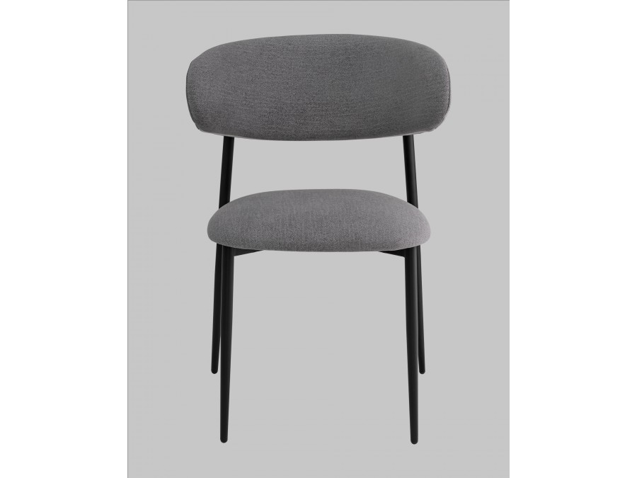 Стул Килиан велюр серый