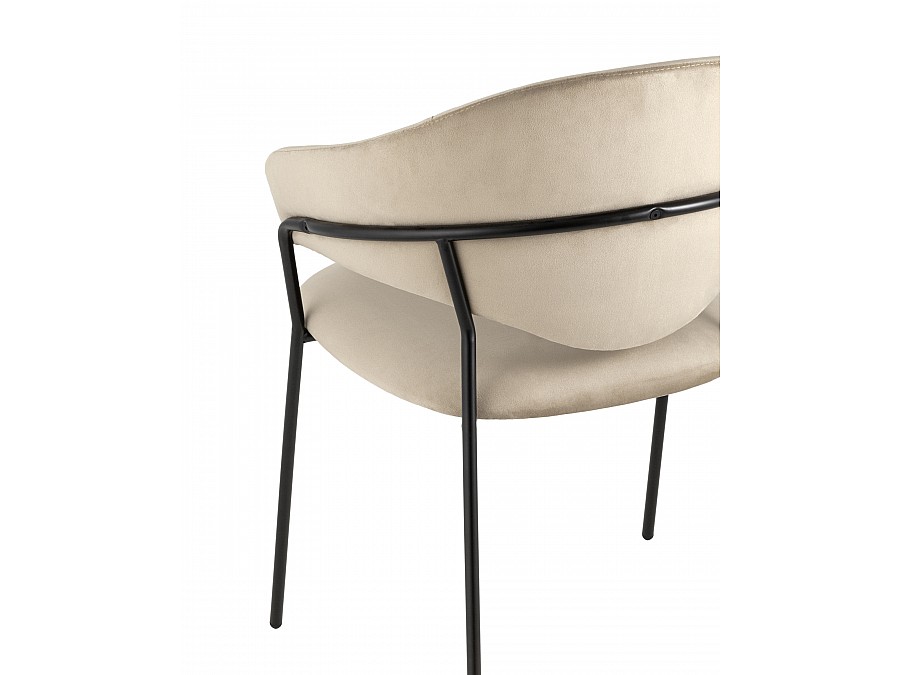 Стул Алексис велюр капучино