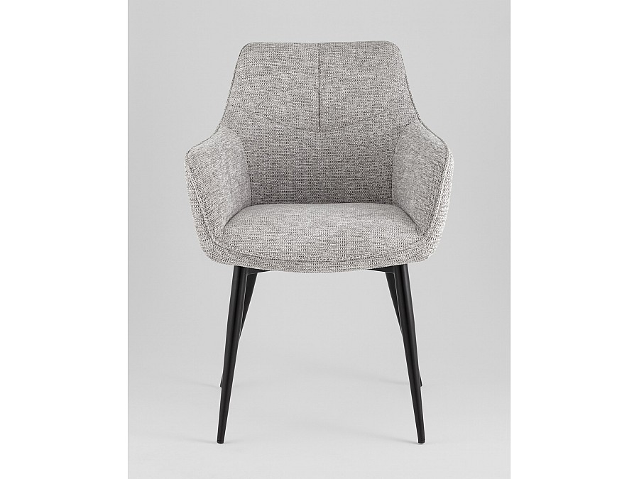 Стул обеденный Lynet рогожка светло-серый