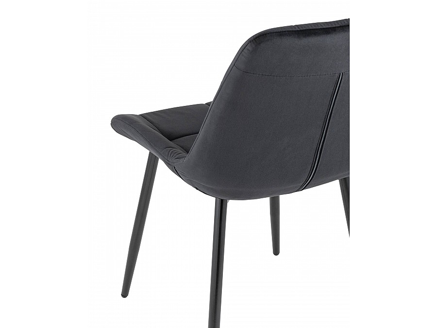 Стул Флекс велюр черный
