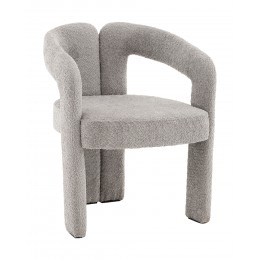 Стул Болинджер букле светло-серый
