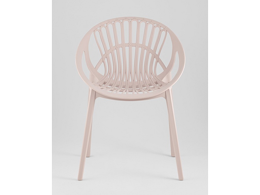 Стул Takeo пластик нежно-розовый