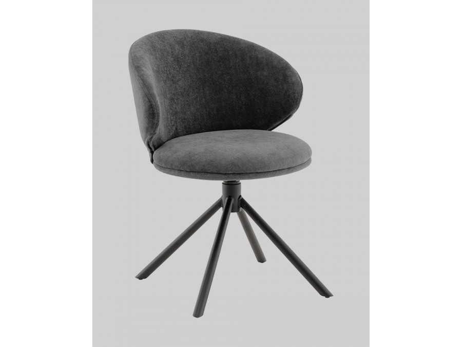 Стул Труфальд велюр темно-серый