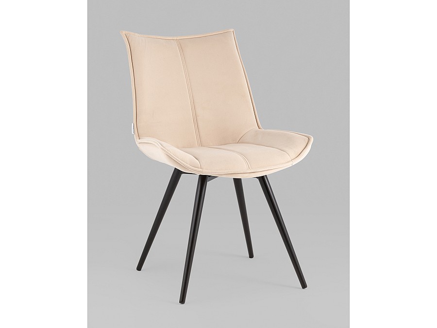 Стул вращающийся Робб велюр бежевый