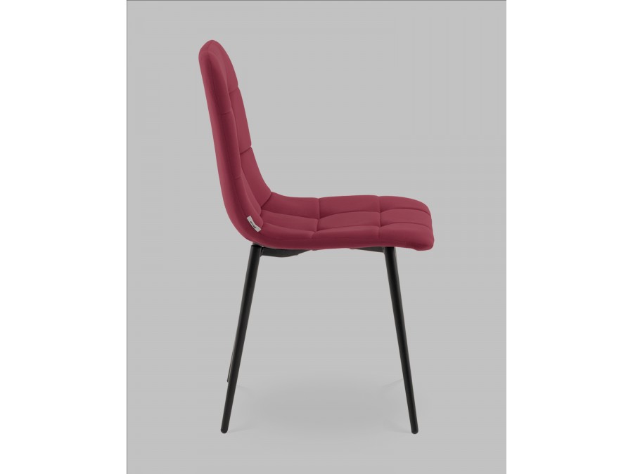 Стул Одди NEW велюр красный