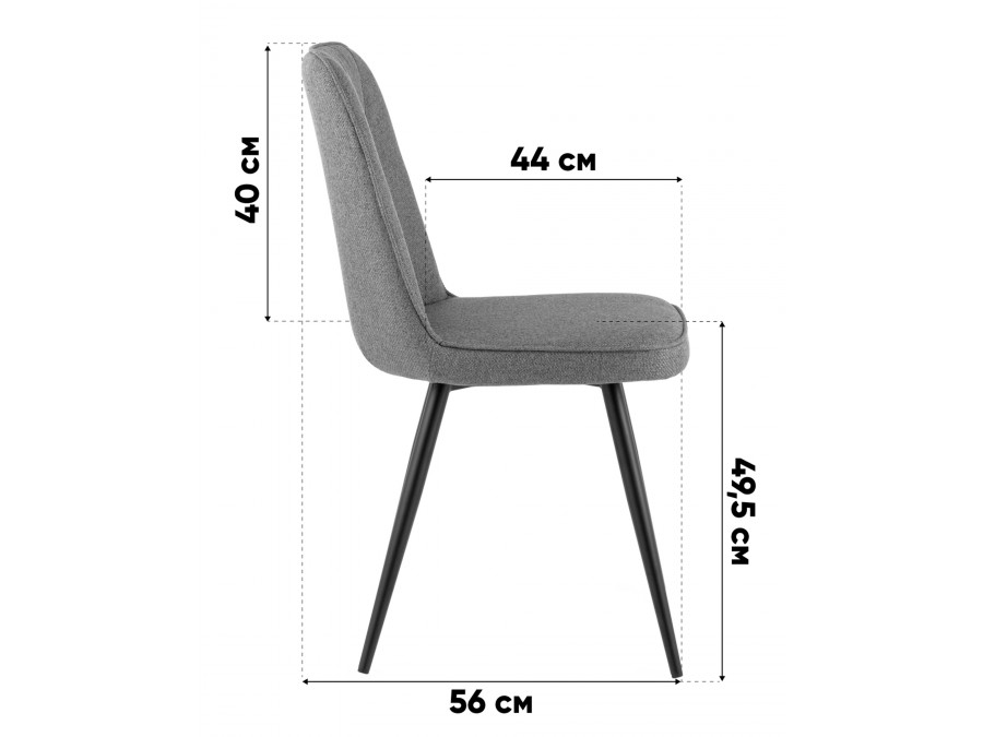 Стул Hedd велюр капучино