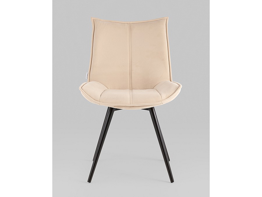 Стул вращающийся Робб велюр бежевый