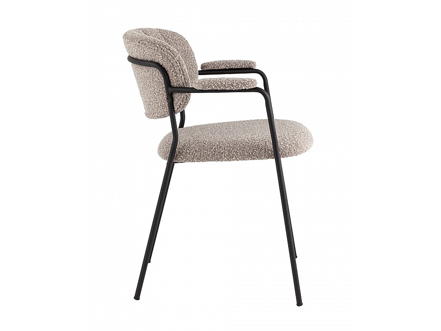 Стул Кэрол букле серый