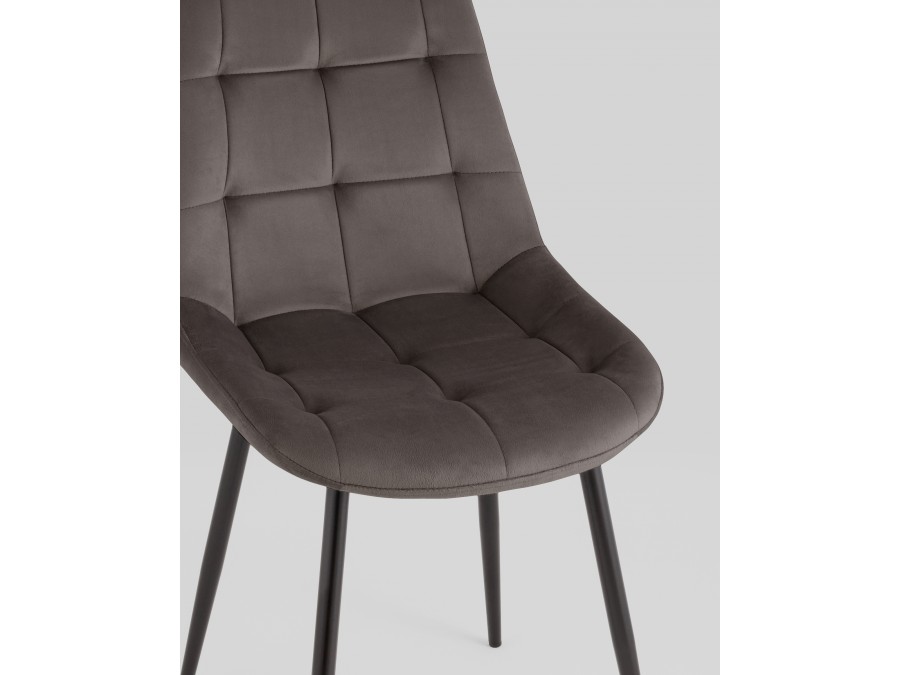 Стул Флекс New велюр антрацитовый