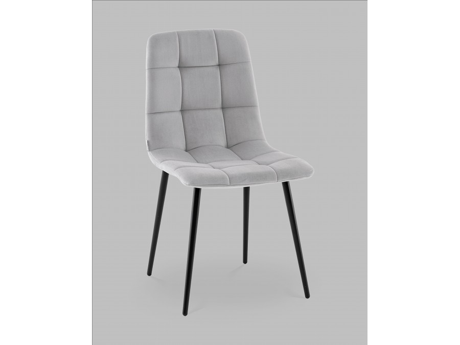 Стул Одди NEW велюр светло-серый