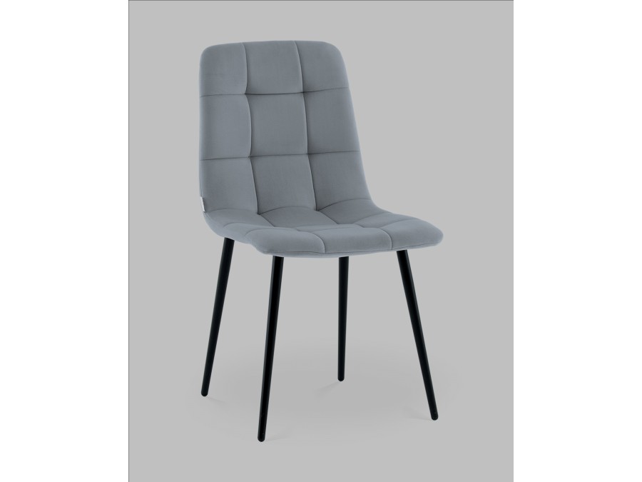 Стул Одди NEW велюр серый