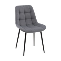 Стул Флекс N велюр велютто серый