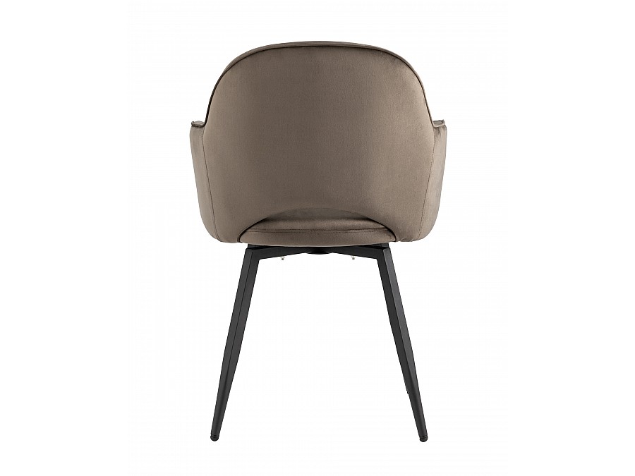 Стул Венера вращающийся, велюр коричневый NP