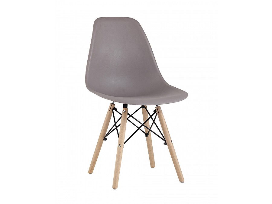 Стул Eames Style DSW темно-бежевый (разборный каркас)