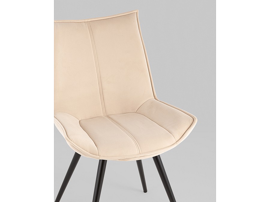 Стул вращающийся Робб велюр бежевый