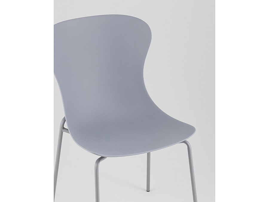 Стул Shaya пластик серый