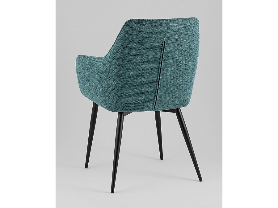 Стул обеденный Lynet рогожка голубой