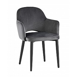 Стул Венера NEW, велюр серый NP