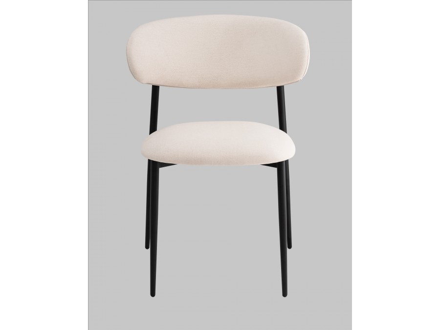 Стул Килиан велюр молочный