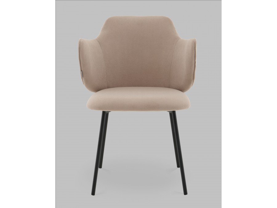Стул Джиннет NEW велюр бежевый