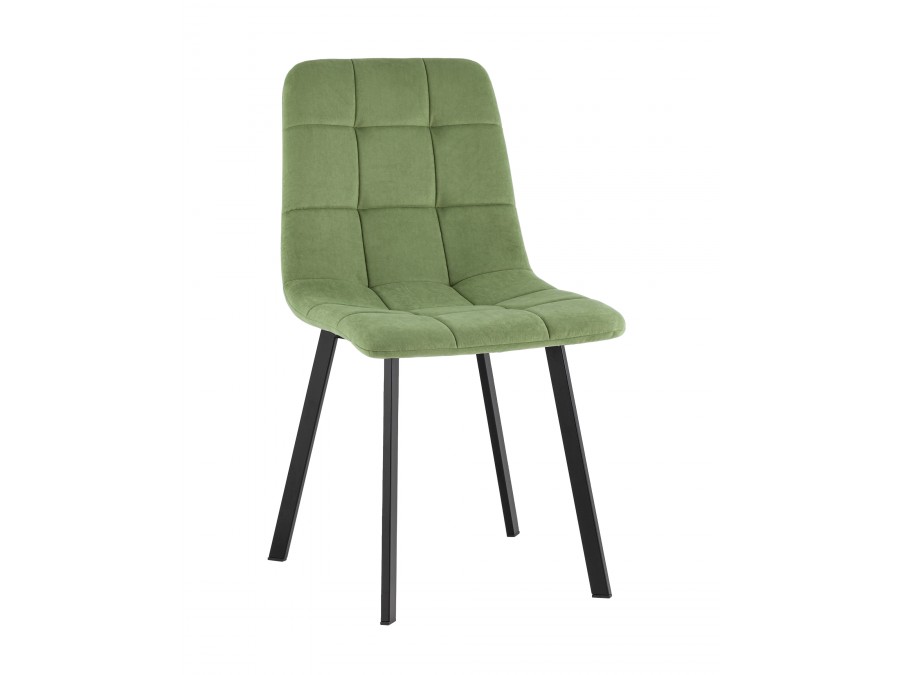 Стул Одди Original Square велюр пыльно-оливковый