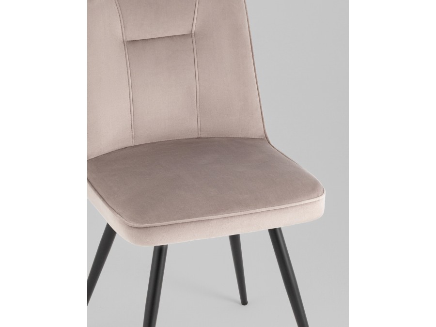 Стул Hedd велюр капучино