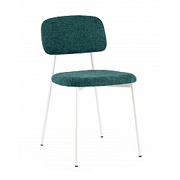 Стул Chao темно-зеленый белые ножки