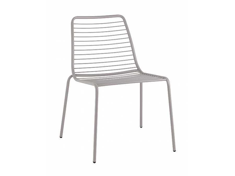 Стул Дели металл серый
