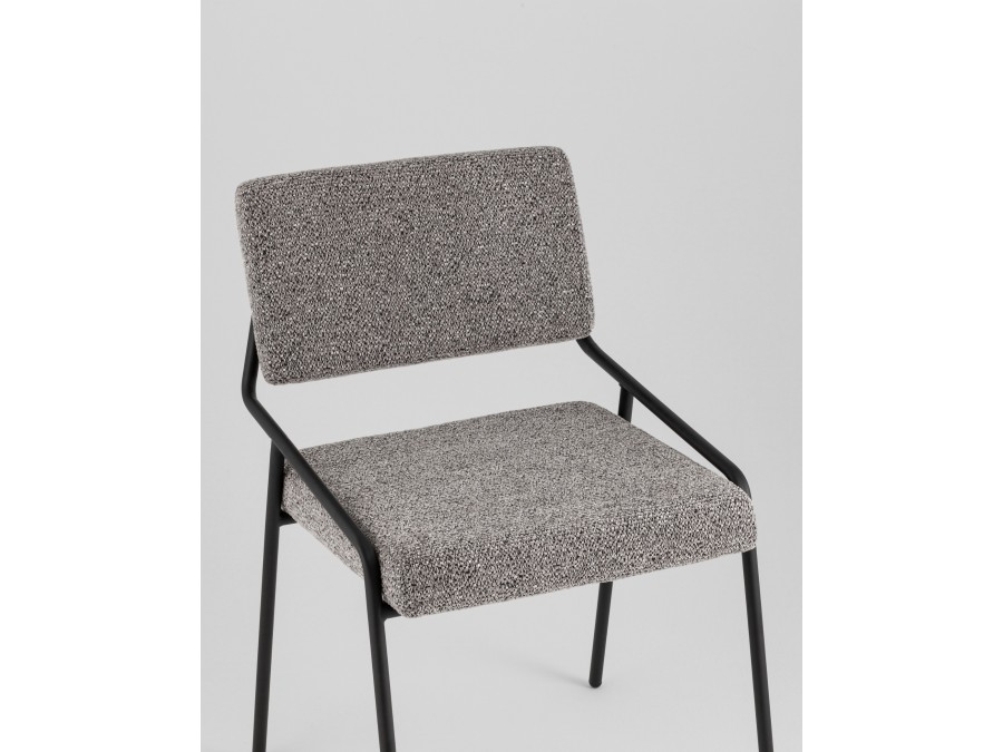 Стул Теллинг шенилл серый