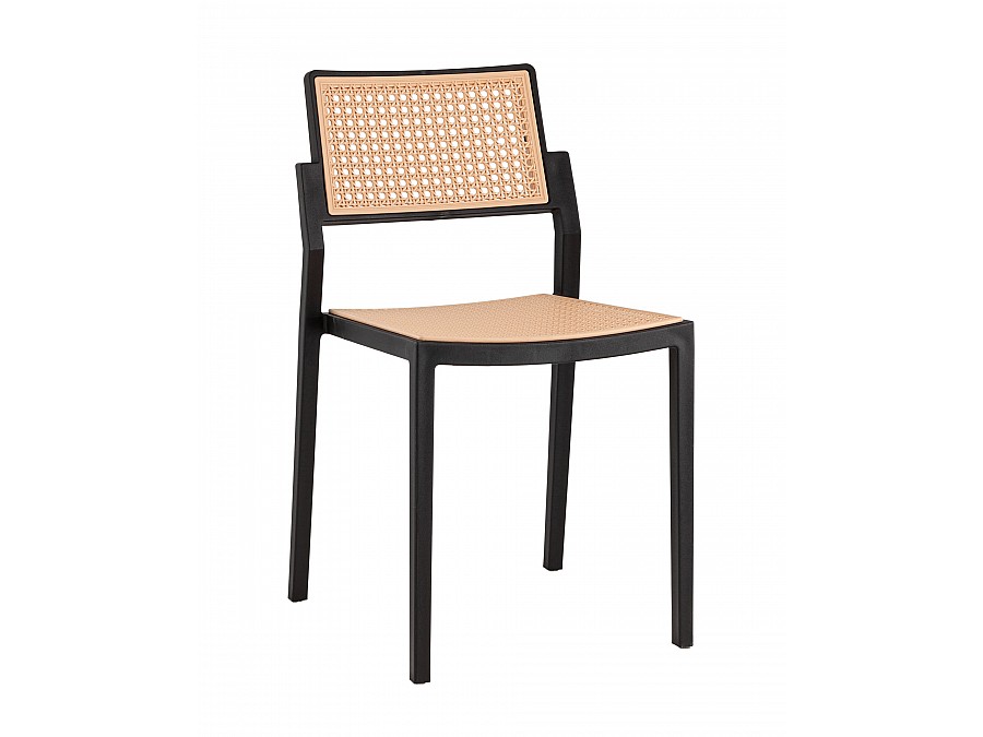 Стул пластиковый Milto черный