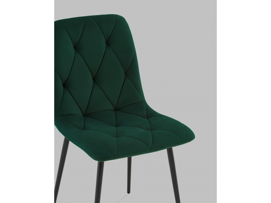 Стул Одди Diamond велюр зеленый
